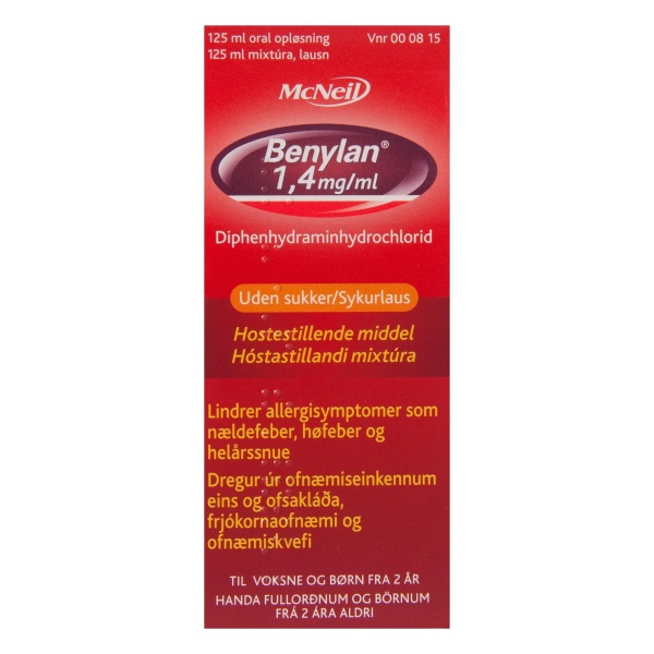 Benylan  1.4mg/ml 125ml