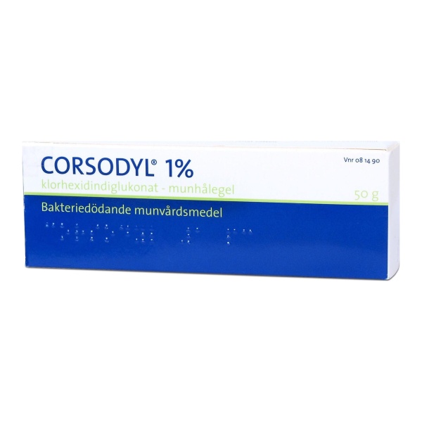 Corsodyl 10mg/g 50g
