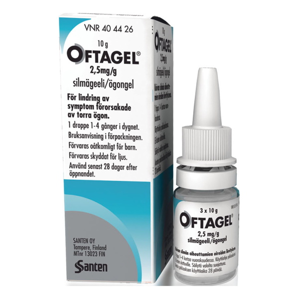Oftagel  2.5mg/g 10g