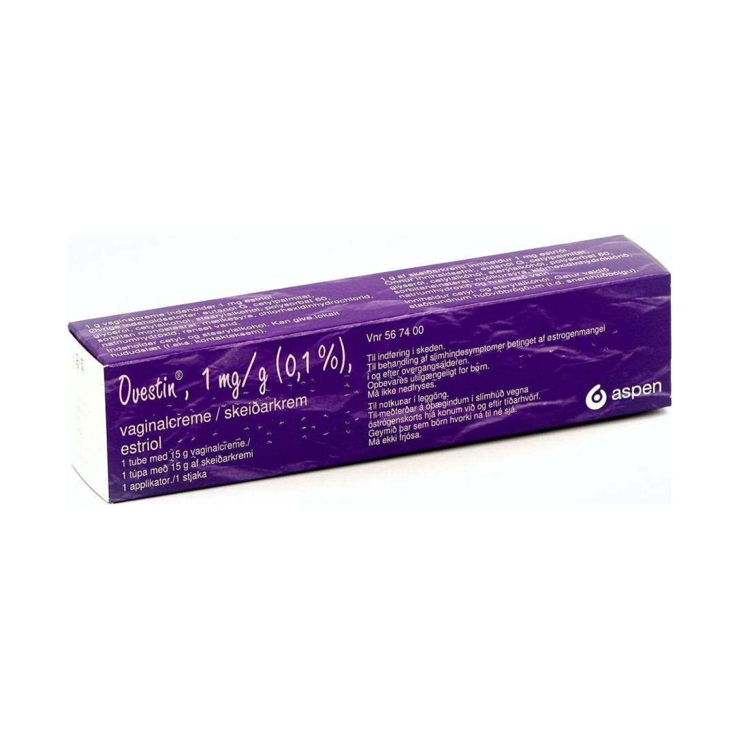 Ovestin 1mg/g 15g | Urðarapótek