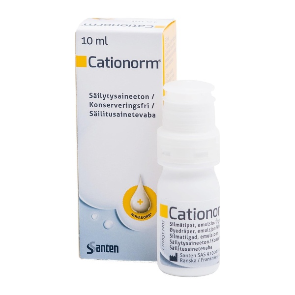 Cationorm augndropar 10ml