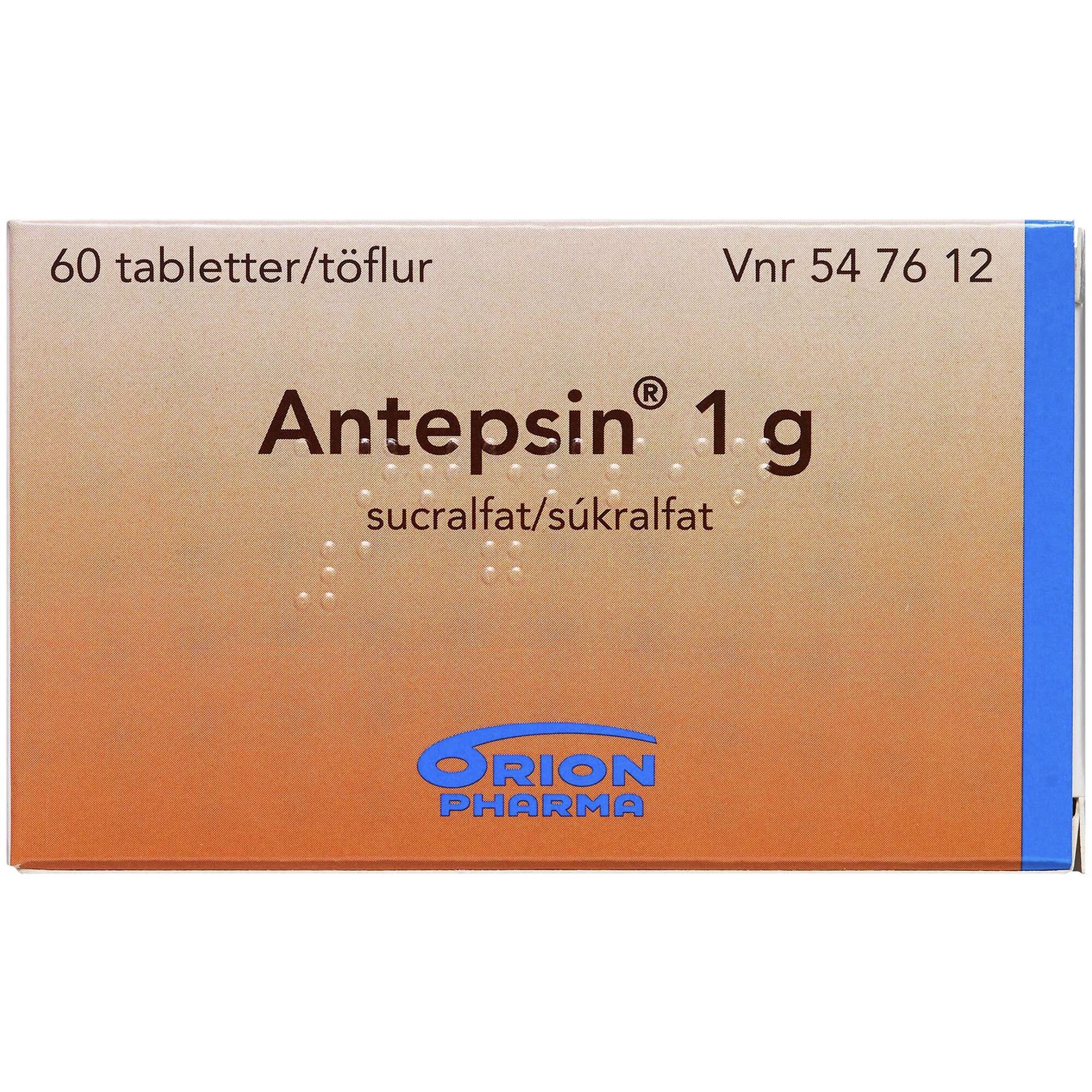 Antepsin 1g 60stk | Urðarapótek