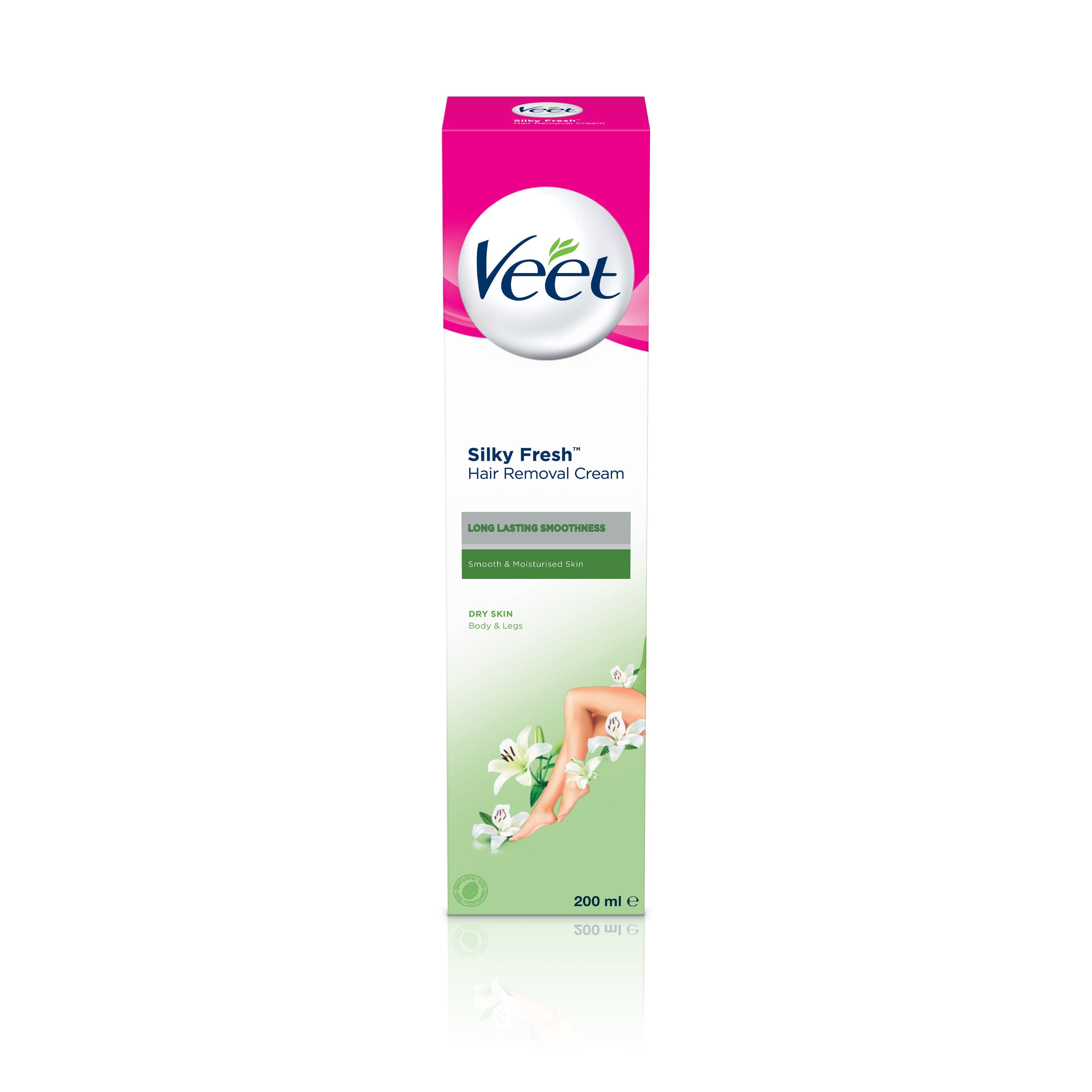 VEET Háreyðingarkrem f. þurra húð 200ml