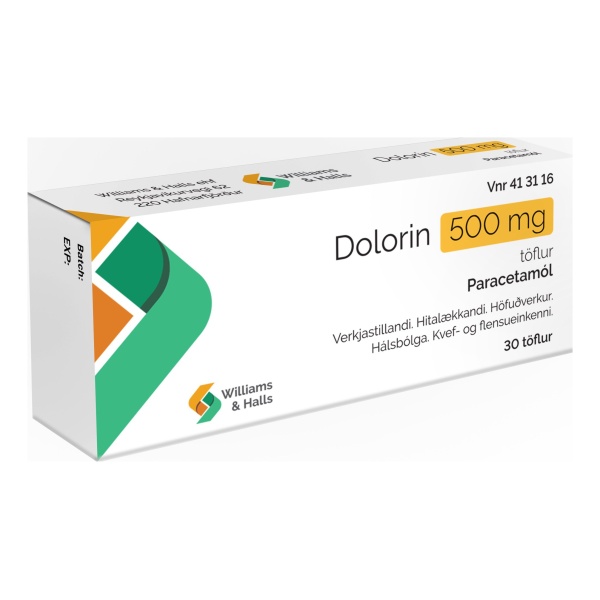 Dolorin  500mg 30stk